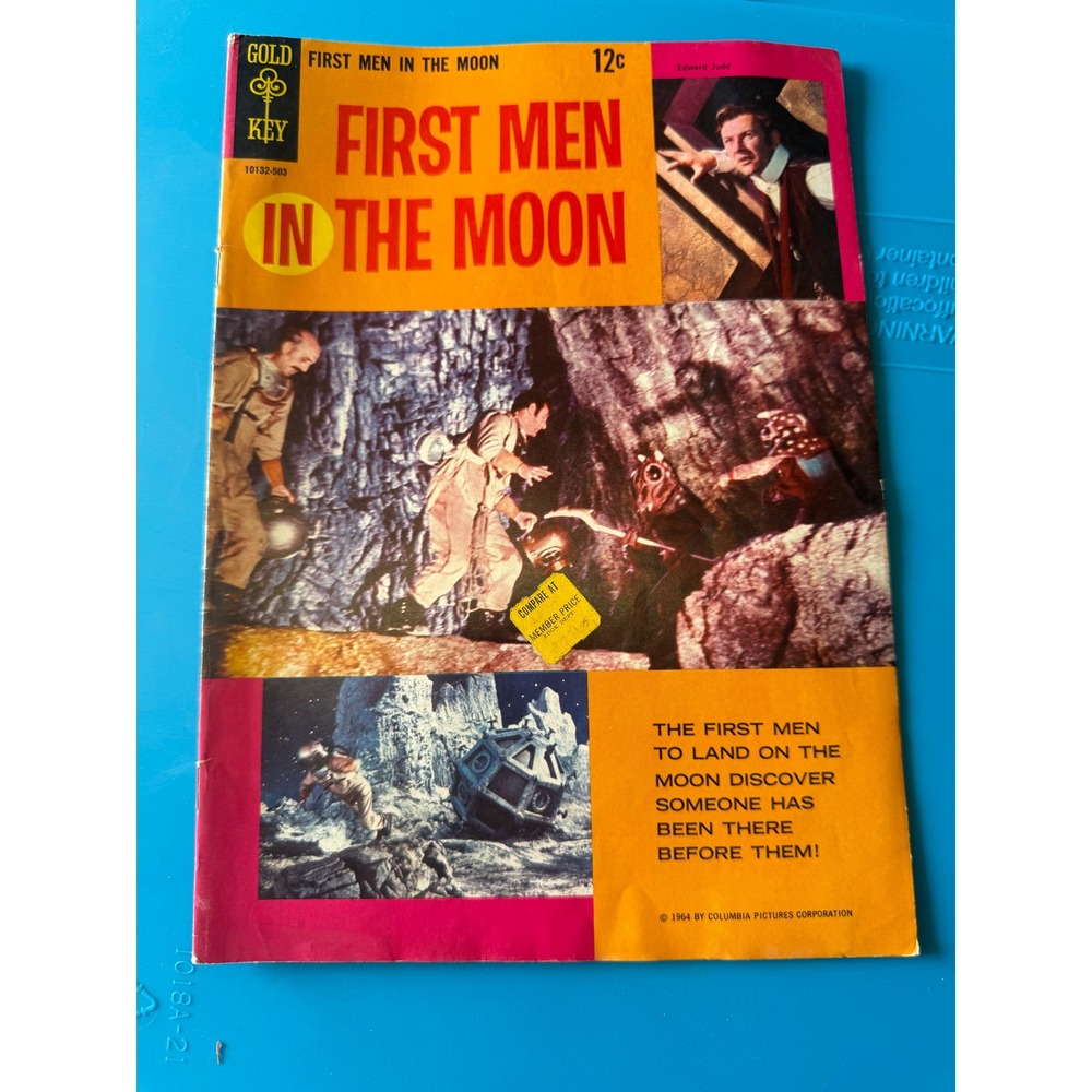 Gold Key First Men in the Moon Comic 1964 Movie Tie-In HG Wells 10132-503 12c